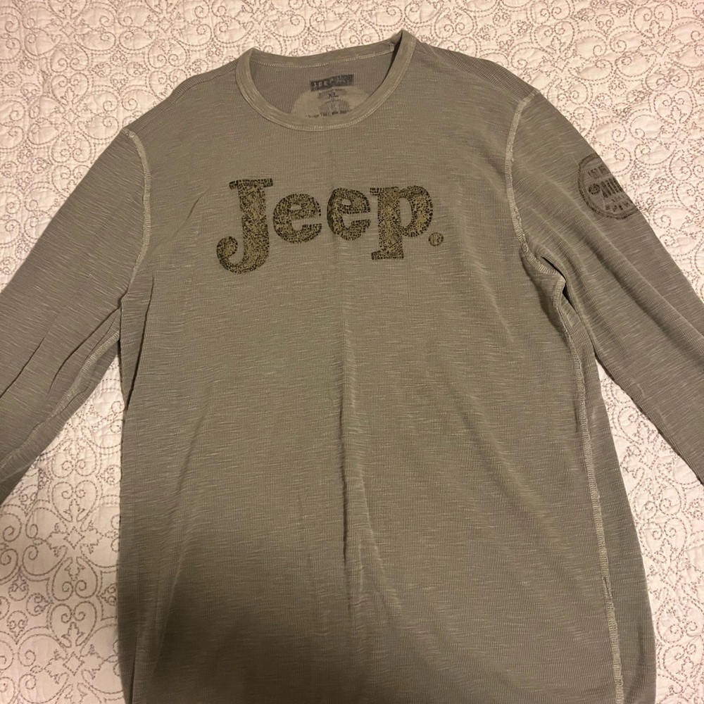 JEEP Mens Long Sleeve T-shirt